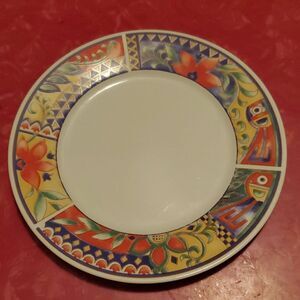 Lynns Stoneware Savanna Rim Salad Plate 7.5"